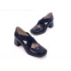 Iris Corolla Releve Cross Strap Mary Jane Shoes(Reservation/6 Colours/Full Payment Without Shipping)